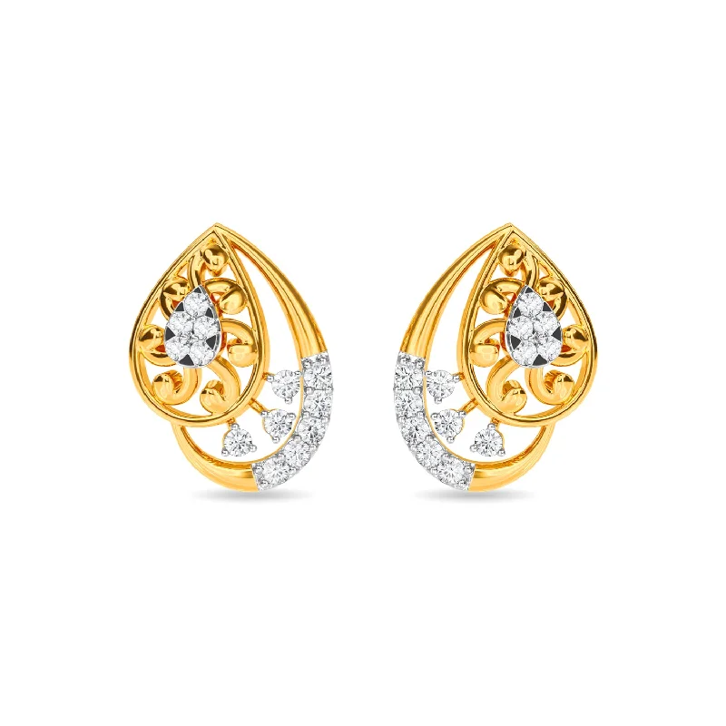 crystal earrings for women-Marli Earring