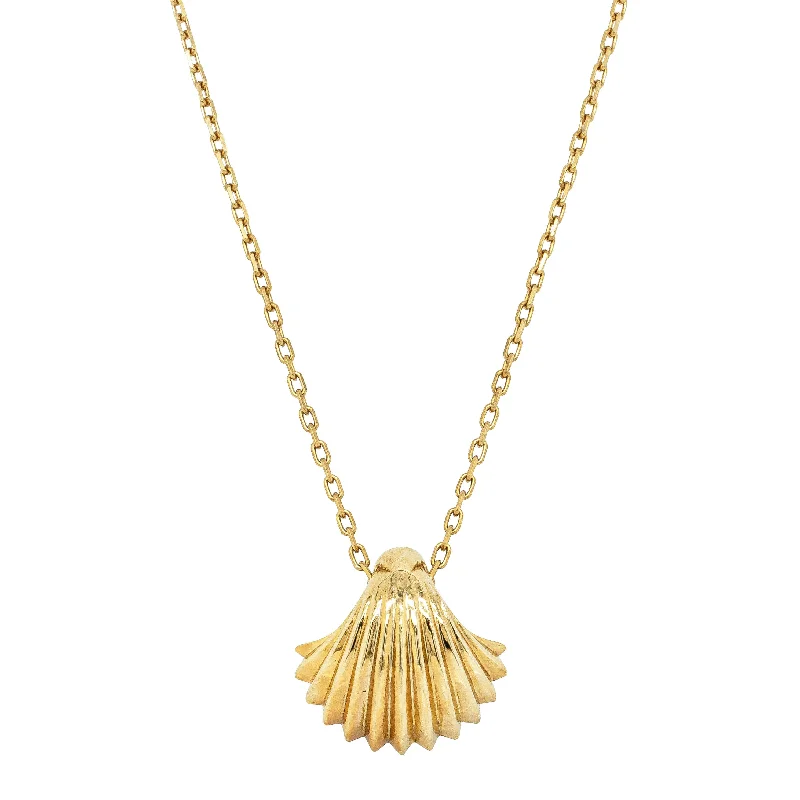 gold chain necklaces for women-Zoe & Morgan x Walker & Hall Lucia Necklace - Gold Vermeil