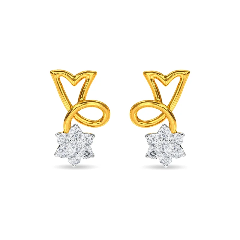 unique stud earrings for women-Coraa Earring