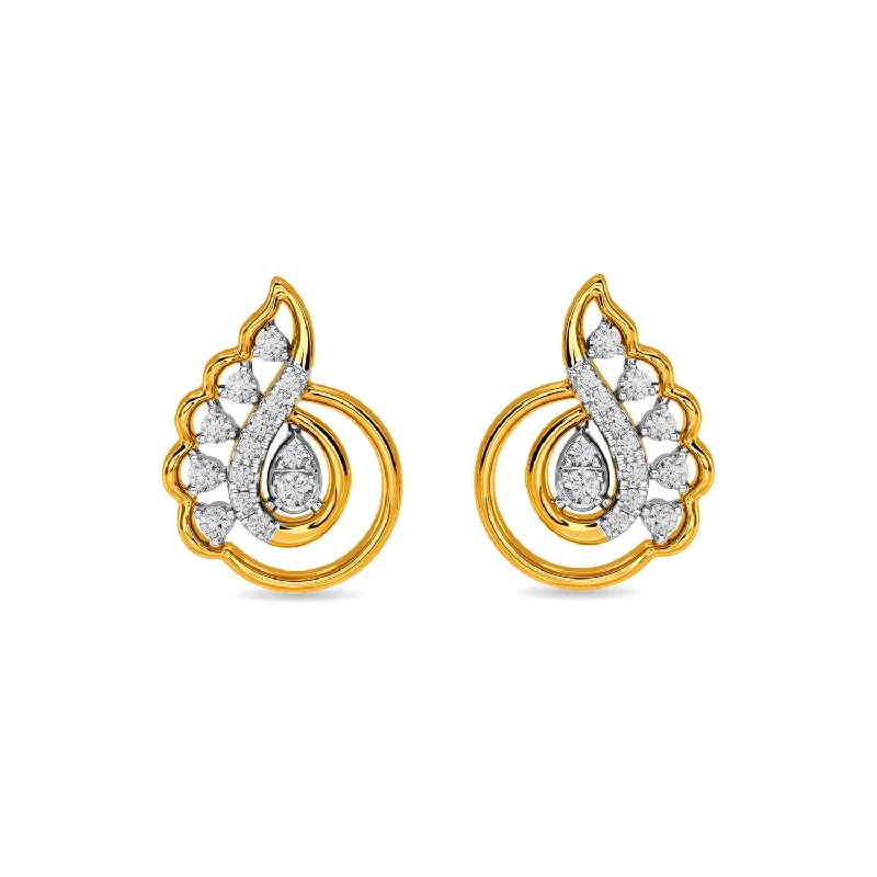 vintage earrings for women-Niam Earring