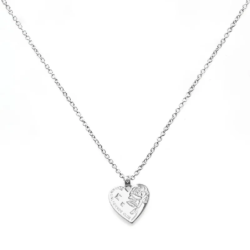 diamond pendant necklaces for women-Stolen Girlfriends Club x Walker & Hall Fallen Heart Necklace