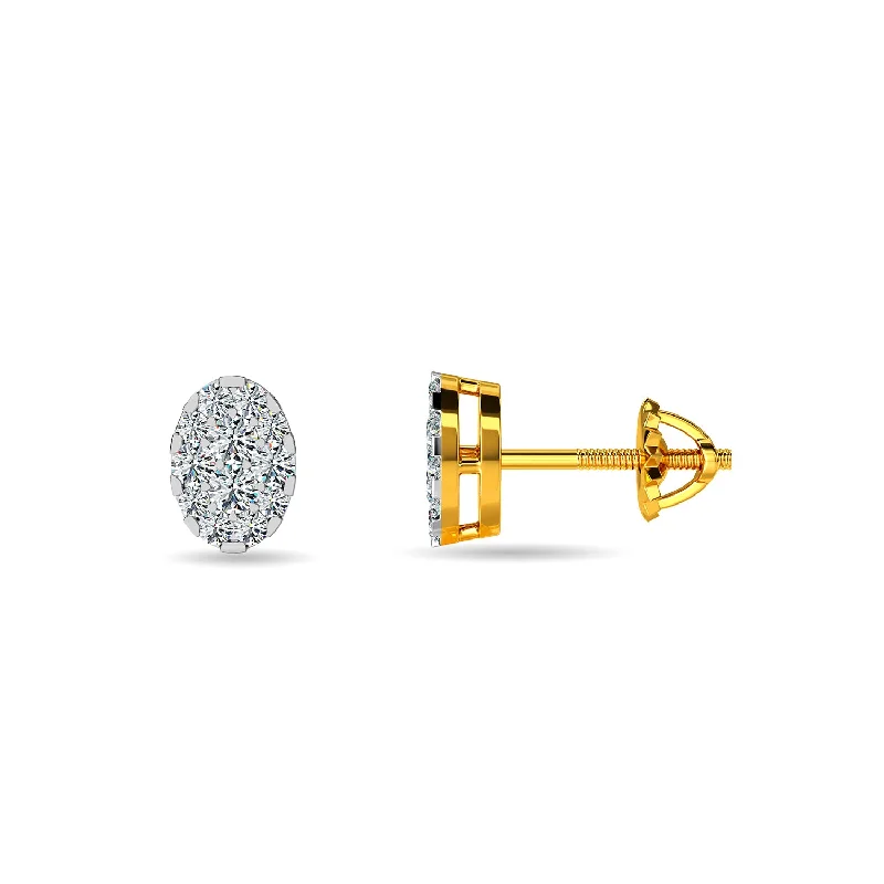 crystal earrings for women-Lydia Earring