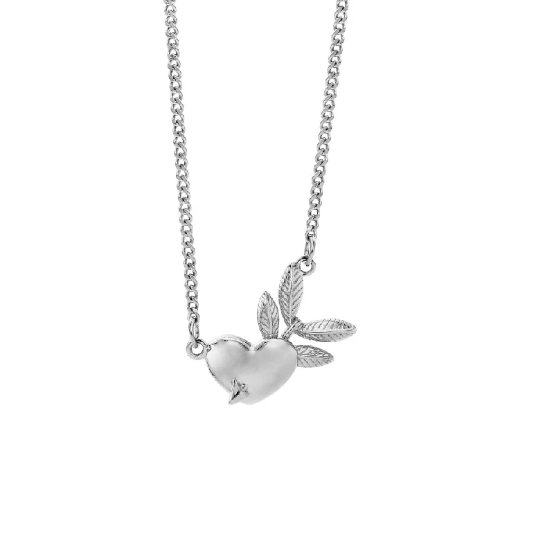 timeless necklaces for women-Karen Walker Pixie Heart Necklace - Sterling Silver