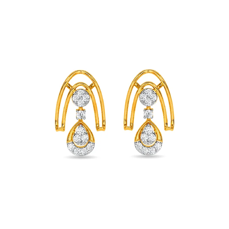 trendy earrings for women-Brynn Earring