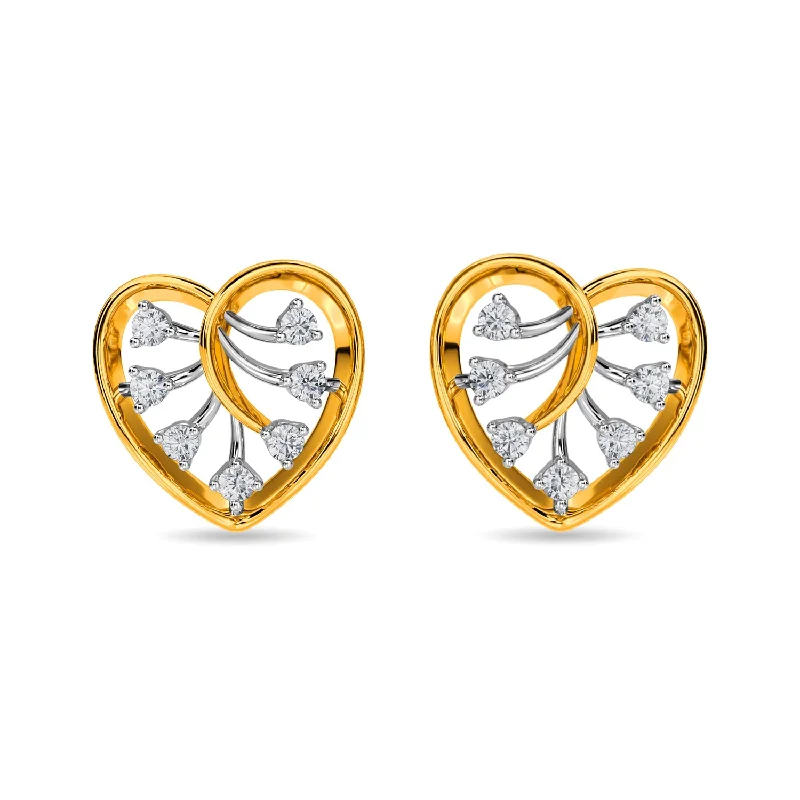 gold earrings for women-Harisa Earring