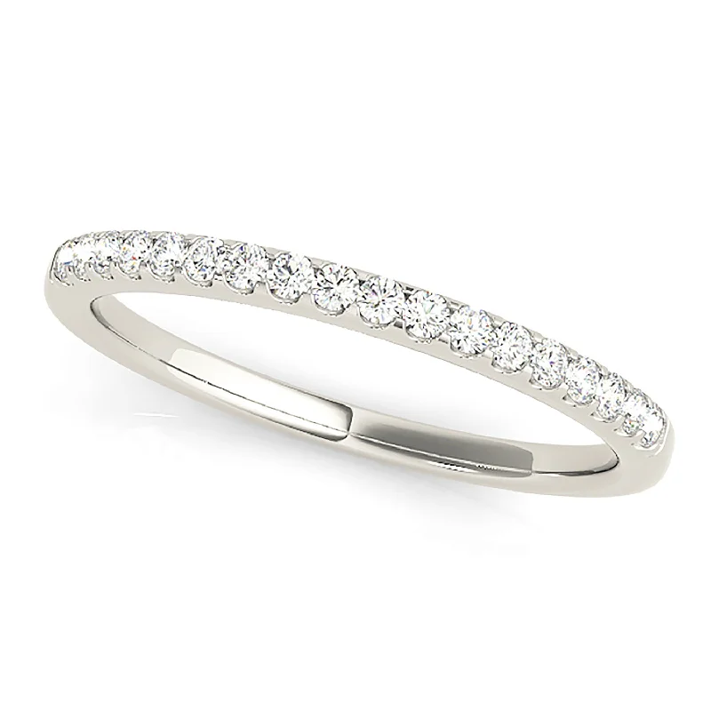 stylish wedding rings for women-1.70 ctw. Round Diamond Wedding Band Pave Set Anniversary Ring