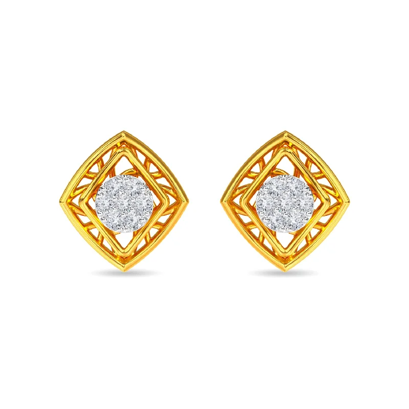 vintage gold earrings for women-Chenoa Earring