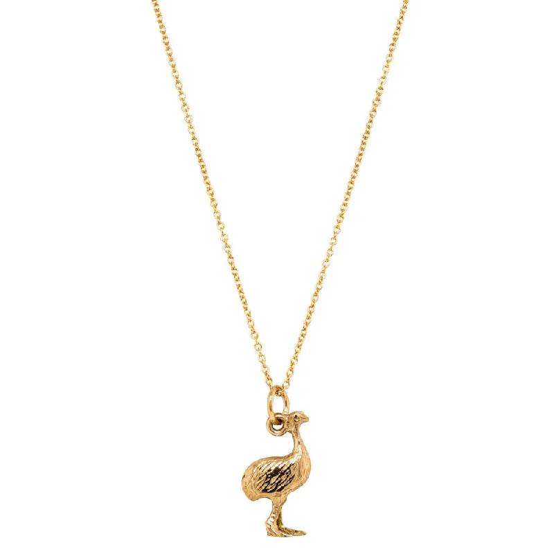 layered gold necklaces for women-Deja Vu 9ct Yellow Gold Moa Necklace