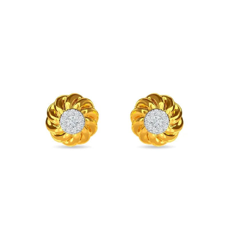 luxury earrings for women-Bloom Cluster Earring