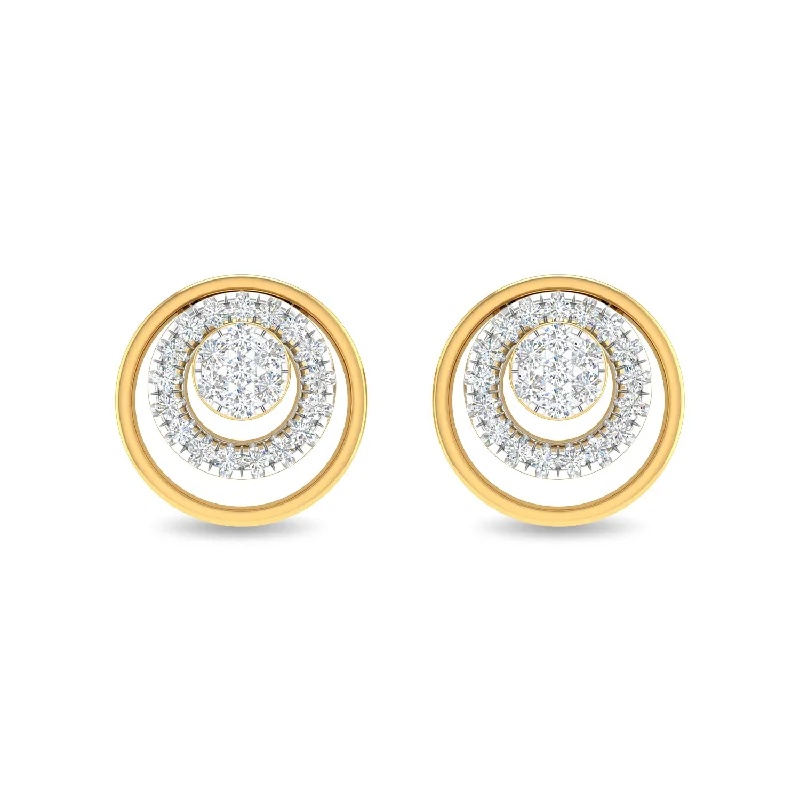 oversized earrings for women-Glimmer Studs