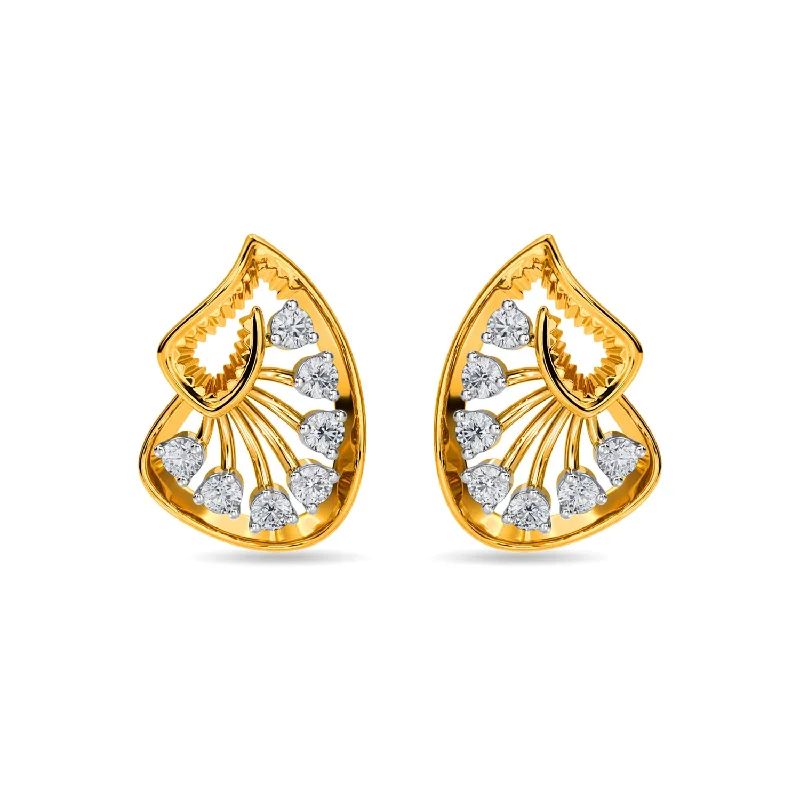 high-end earrings for women-Harrel Earring