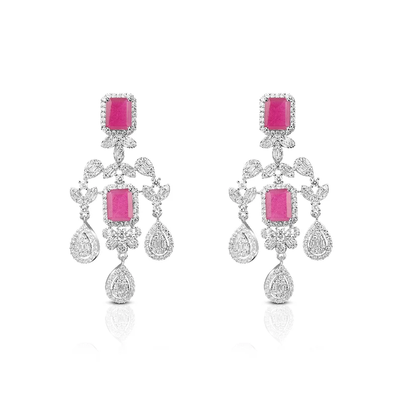 crystal earrings for women-Nipura Dice of Titaness Danglers