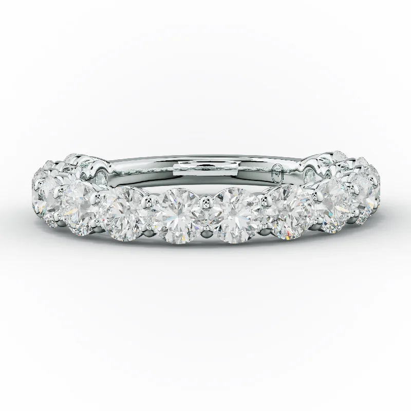 stylish rings for women-2.0 Carat Round Diamond Anniversary Band