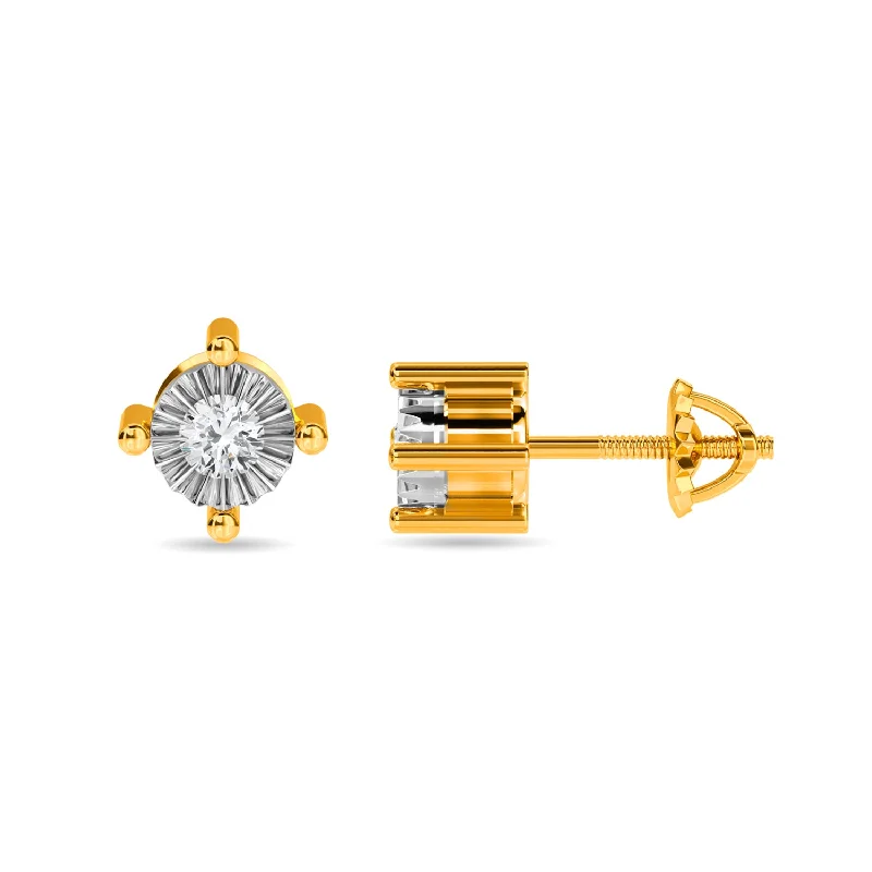 gemstone stud earrings for women-Teighan Earring