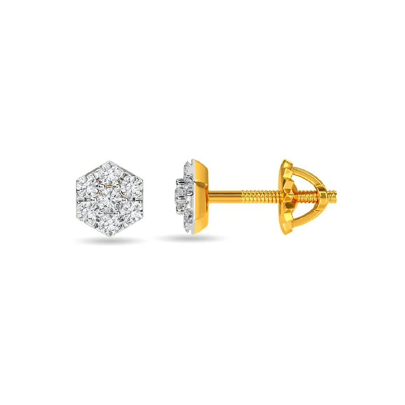 fashion diamond earrings for women-Kilah Earring