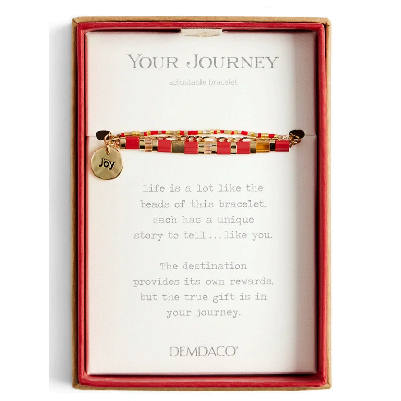 elegant gemstone bracelets for women-Your Journey Tile Bracelet – Holiday