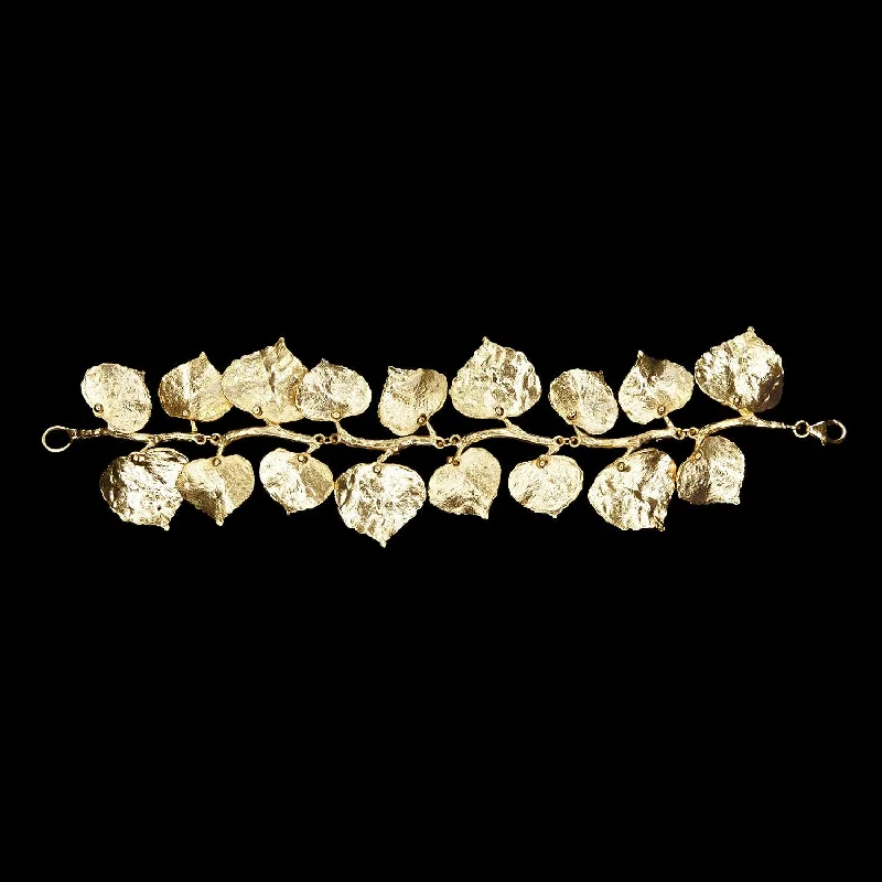 pearl bangles for women-Fine Quaking Aspen Bracelet