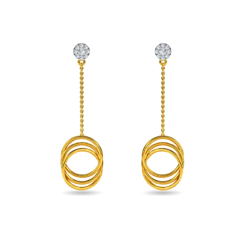 elegant pearl drop earrings for women-NELL EARRING