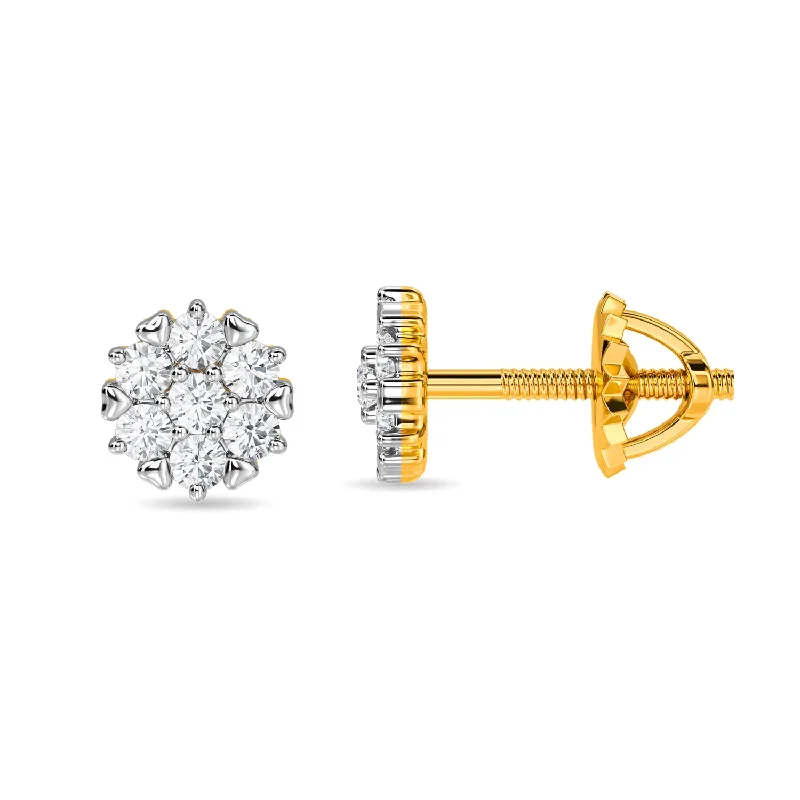 luxurious gold earrings for women-Zayna Earring